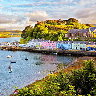 Portree Harbour on the Isle of Skye